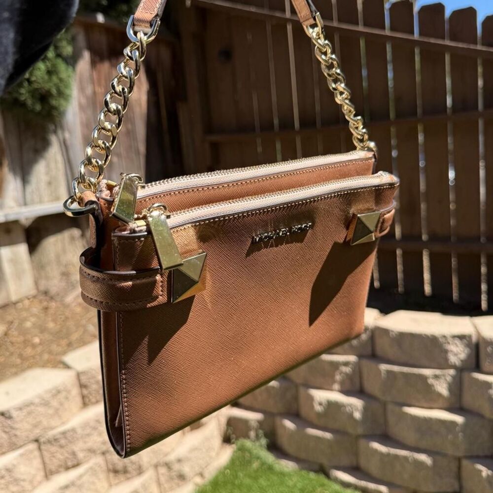 Michael-kors Women's Brown and Tan Bag